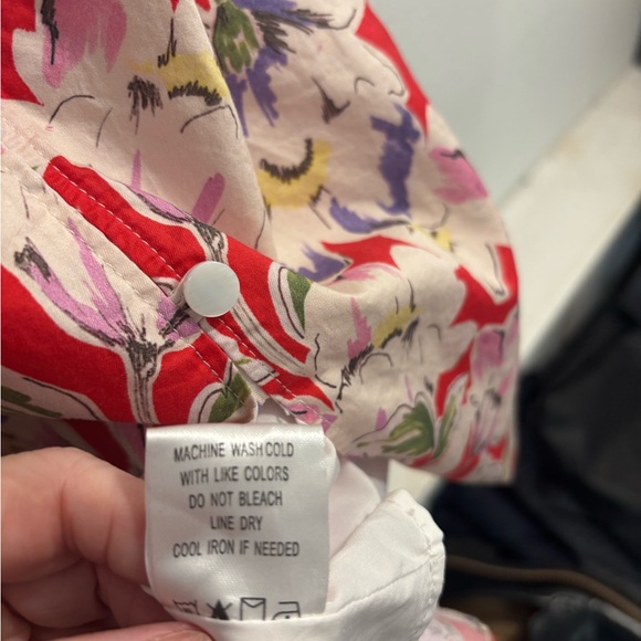 TYLER BOE sabrina watercolor floral midi dress Extra Small Excellent Condition - Picture 5 of 10